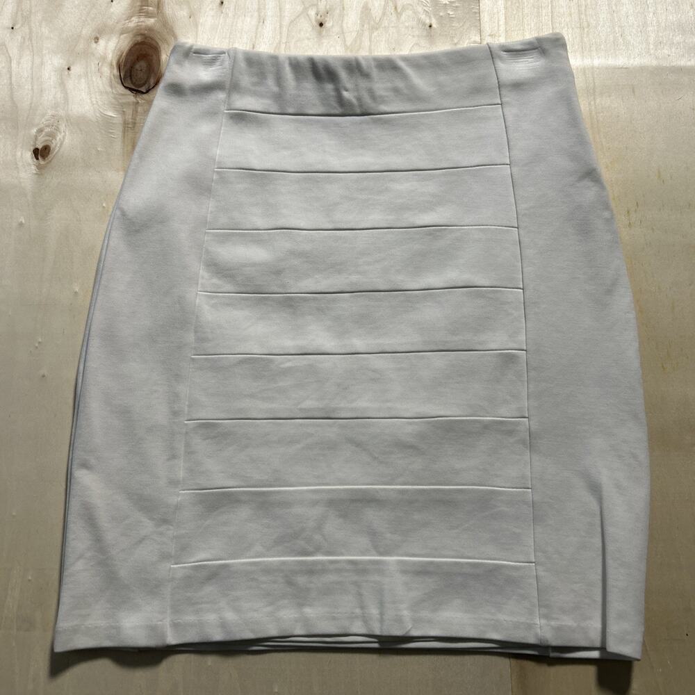 White House Black Market Instantly Slim Pencil Skirt Ecru White Size 2